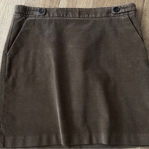 Banana republic corduroy skirt. Size 6.